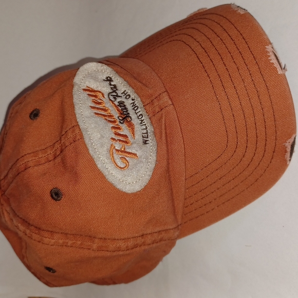 Findley State Park Wellington, OH orange baseball cap adjustable Fall hat Autumn - Picture 1 of 17